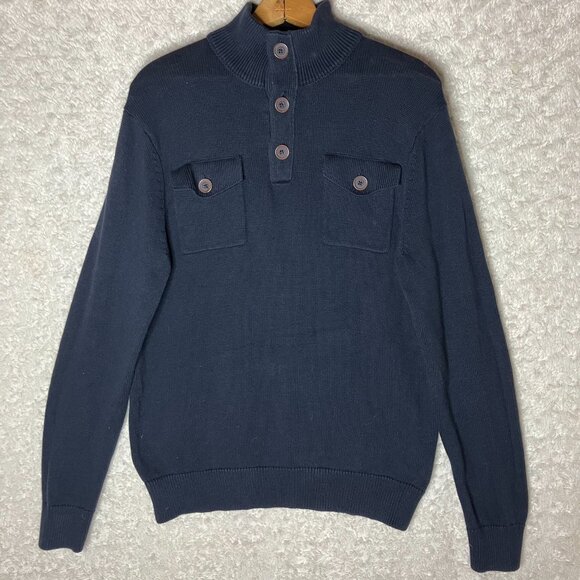 Banana Republic Size Medium Men's Knit Long Sleeve Sweater - Picture 2 of 5